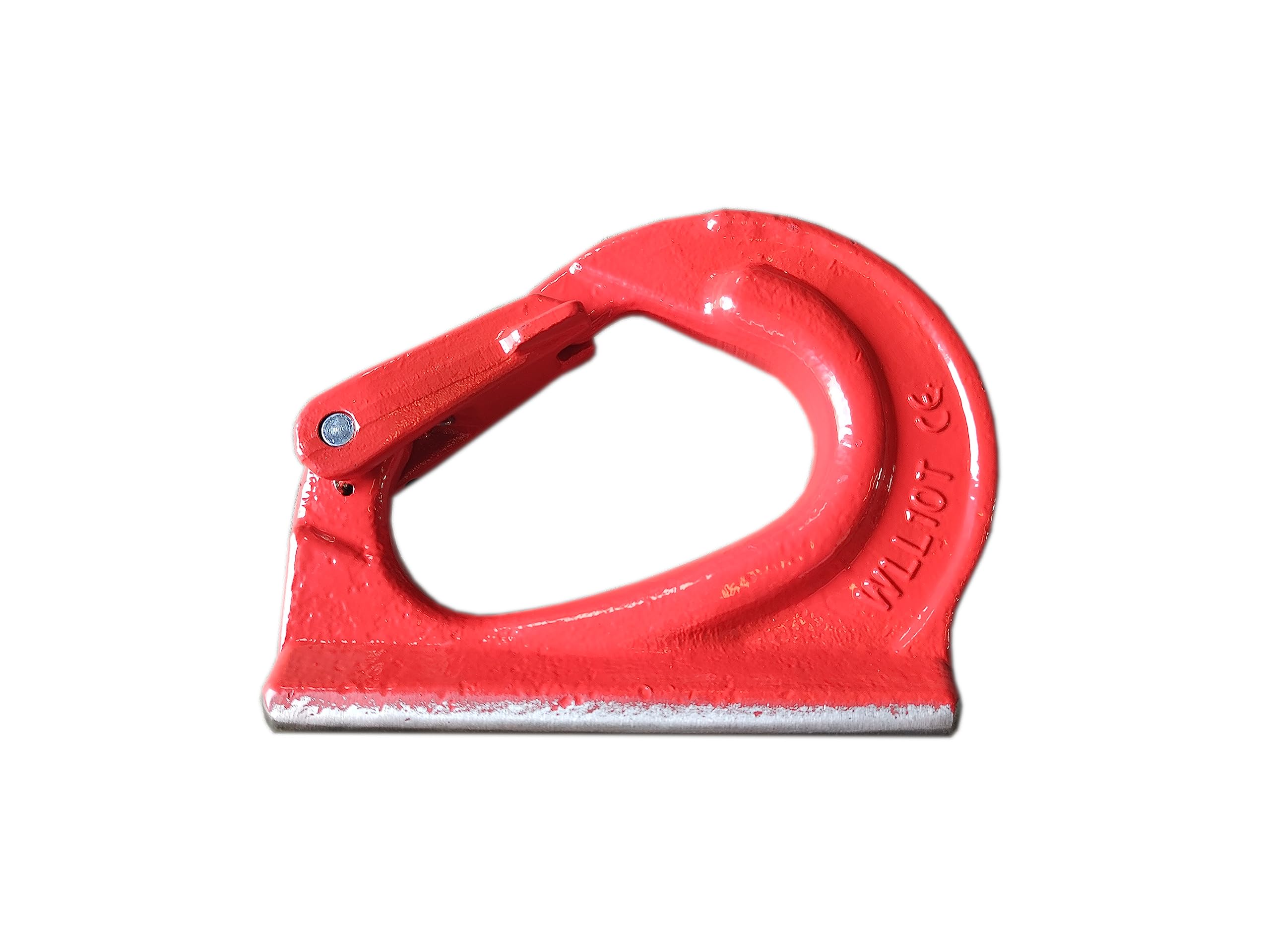 Anschweißhaken 12mm Stärke - Lasthaken 150x31mm Aus Rohstahl Für Kran & Hebezug