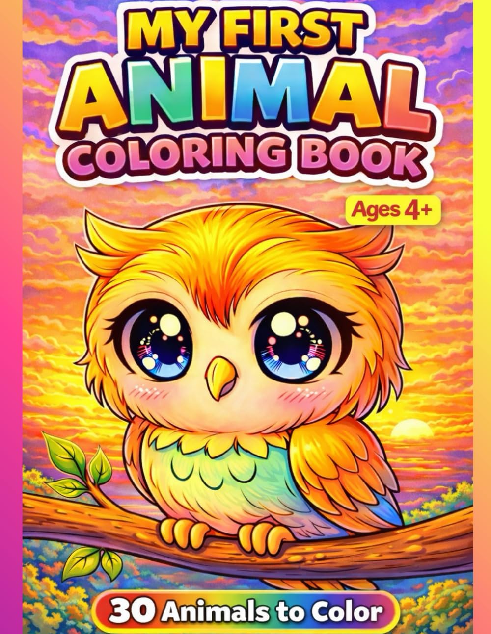 My First Animal Coloring Book