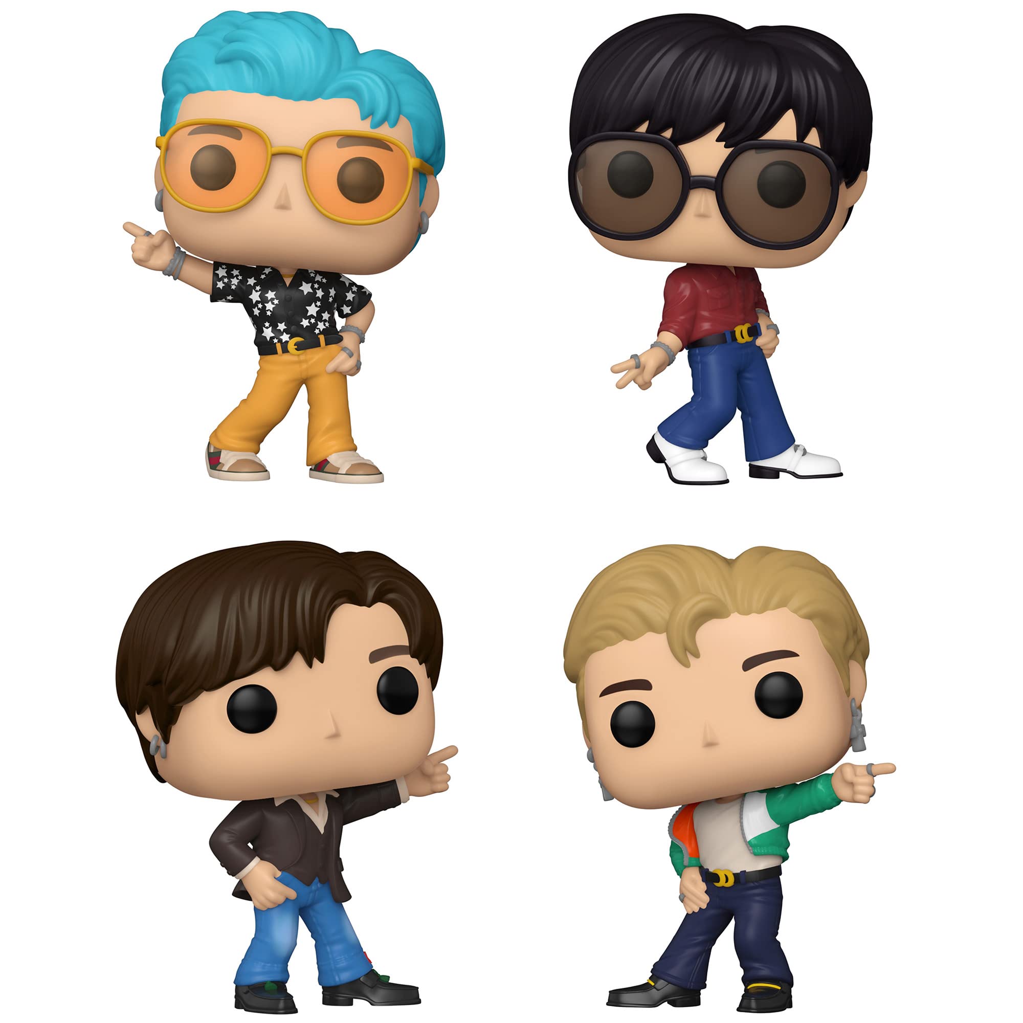 Buy Funko POP! Rocks BTS Dynamite Collectors Set 1 RM, JHope, Suga