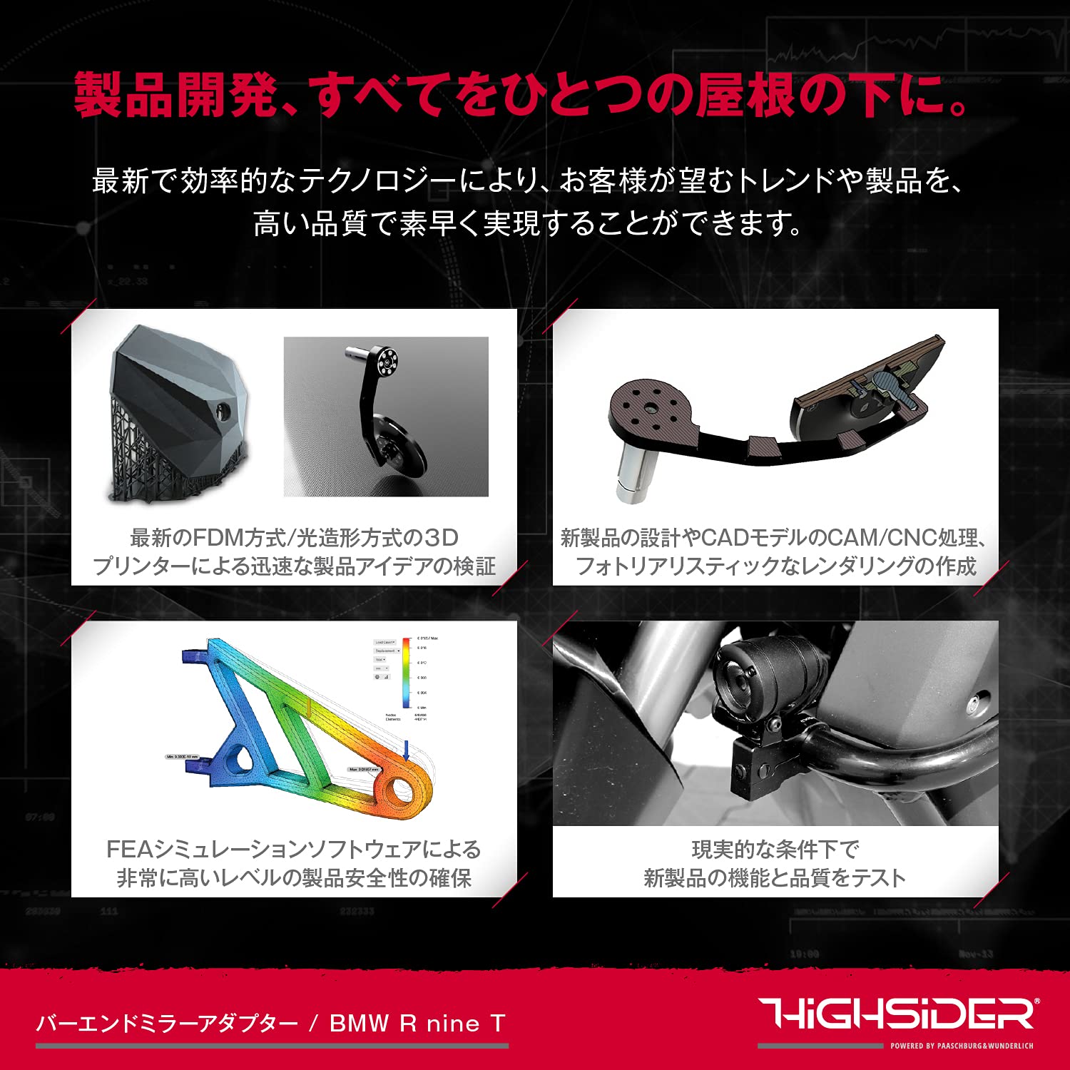 Amazon | デイトナ(Daytona) HIGHSIDER(ハイサイダー) バイク用 