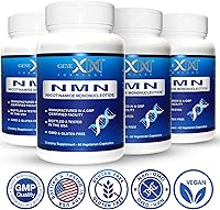 Vista 6 de GENEX Formulas Suplementos NMN de mononucleótidos de nicotinamida (paquete de 4) – Cápsulas de suplemento NMN estabilizadas en estante 99% puro