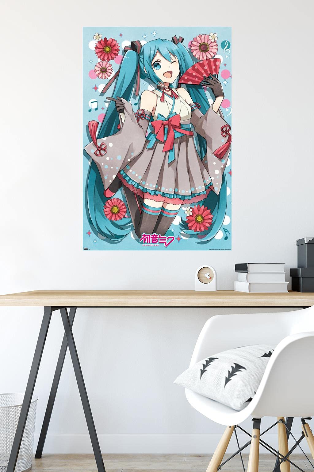 Amazon.co.jp: Trends International 初音ミクファン壁ポスター