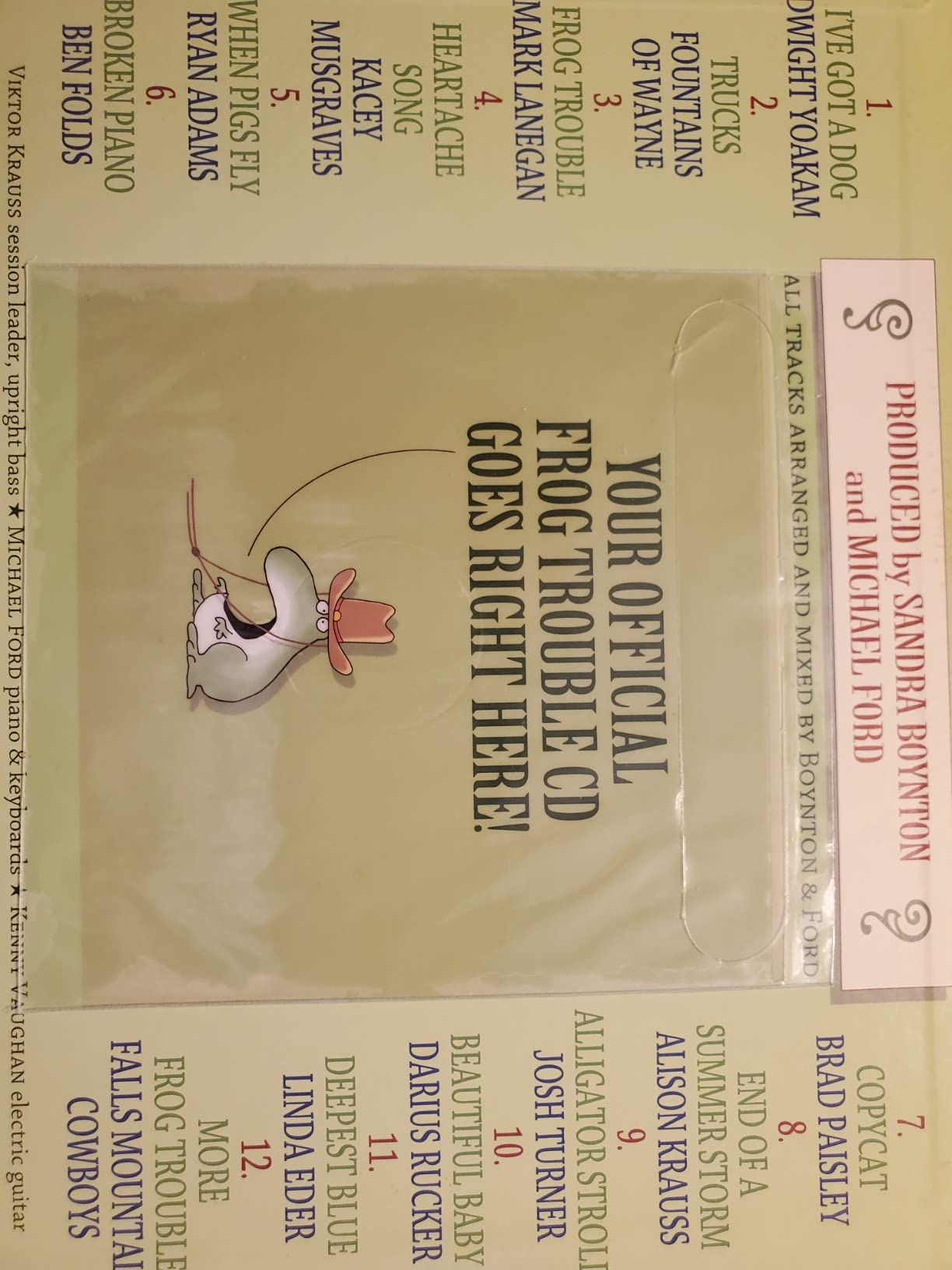 Missing the CD!  Don't buy used if you want the CD