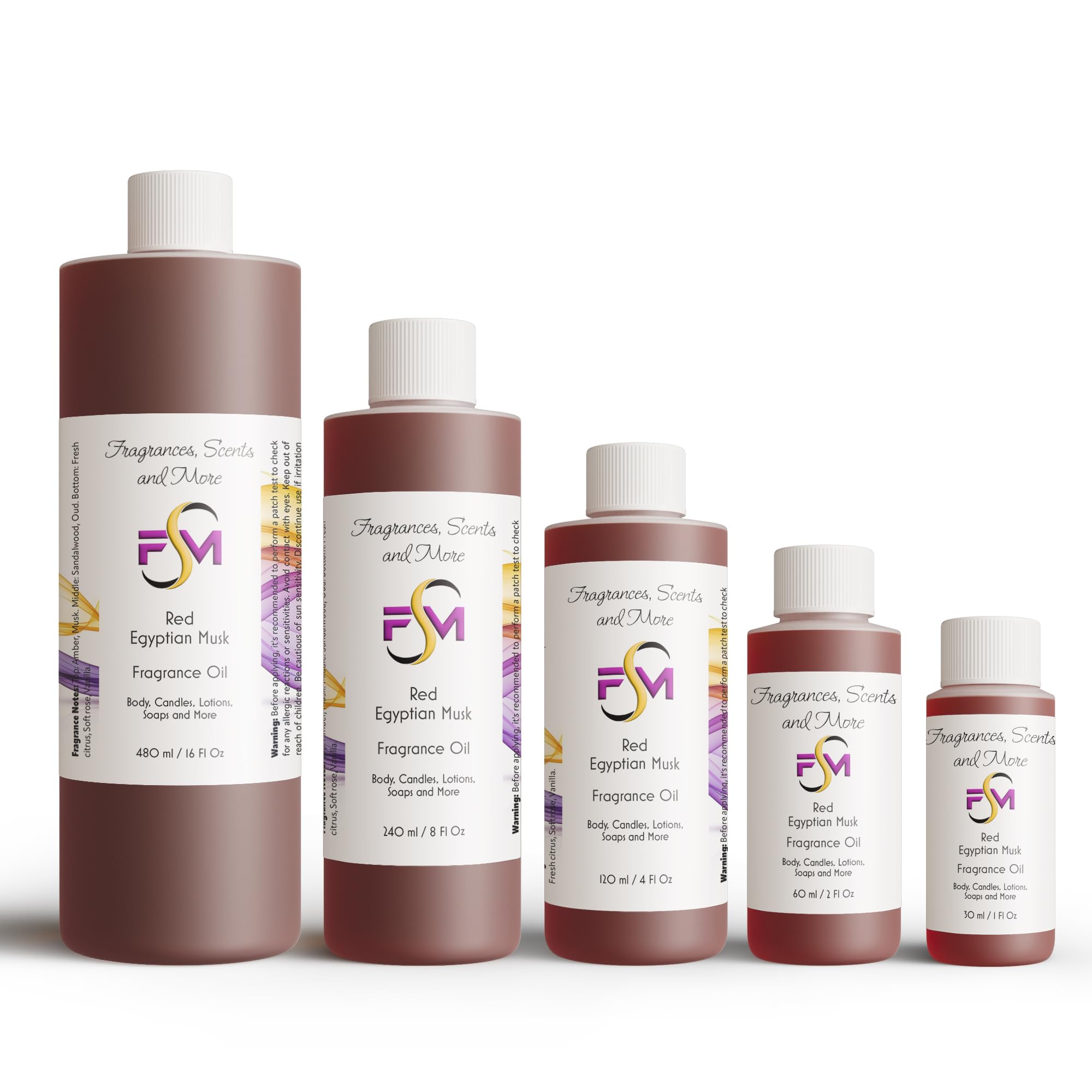 Amazon.com : Red Egyptian Musk Fragrance Oil - 3 Bottles 0.33 Fl
