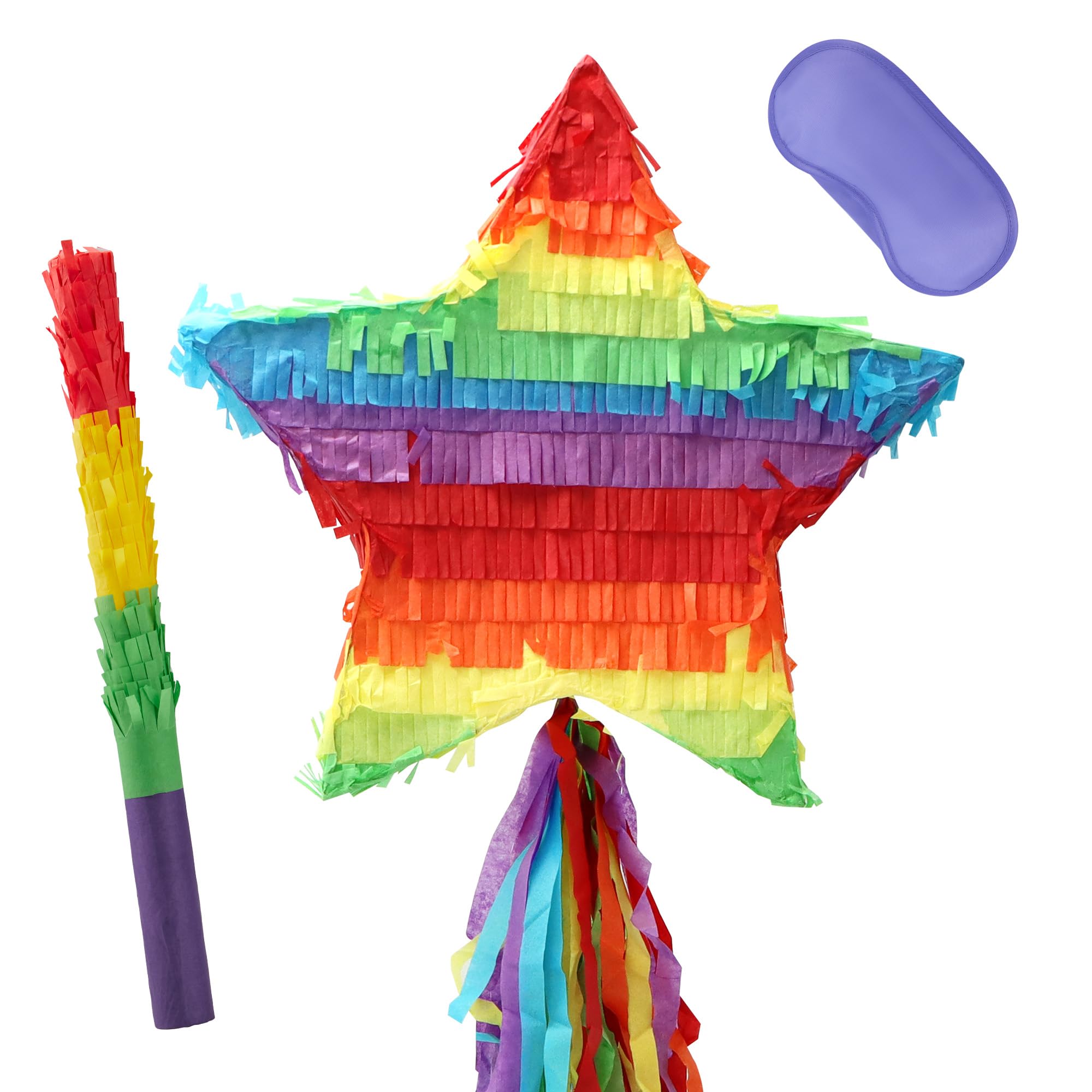 Cinco De Mayo Star Piñata para Fiesta Taco, Suministro para Luau, Accesorios de Fotos, Tema Mexicano, Festivales de Carnavales, Evento de Martes de Tacos