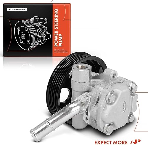 Miniatura 9 de A-Premium Bomba de dirección asistida, con polea, compatible con Jeep Wrangler 2012-2017, Wrangler JK 2018, 3.6L Gas, repuesto # 5154400AC, N9901310