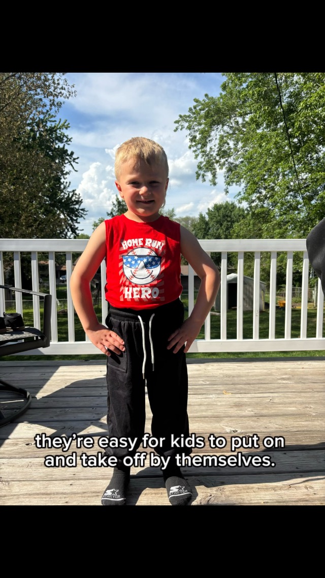 LessonZoo boys jogger sweatpants, great for active boys