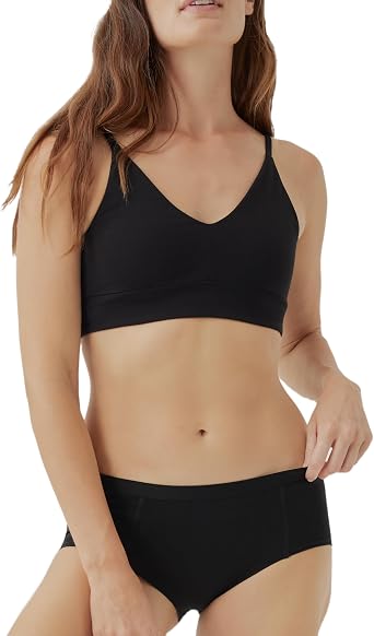 Pact Organic Cotton Women's Everyday Boy Short Underwear, 4 Pack