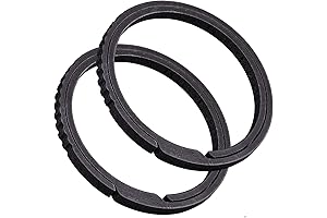 TISUR EDC Ring: Durable Titanium Split Ring for Everyday Carry