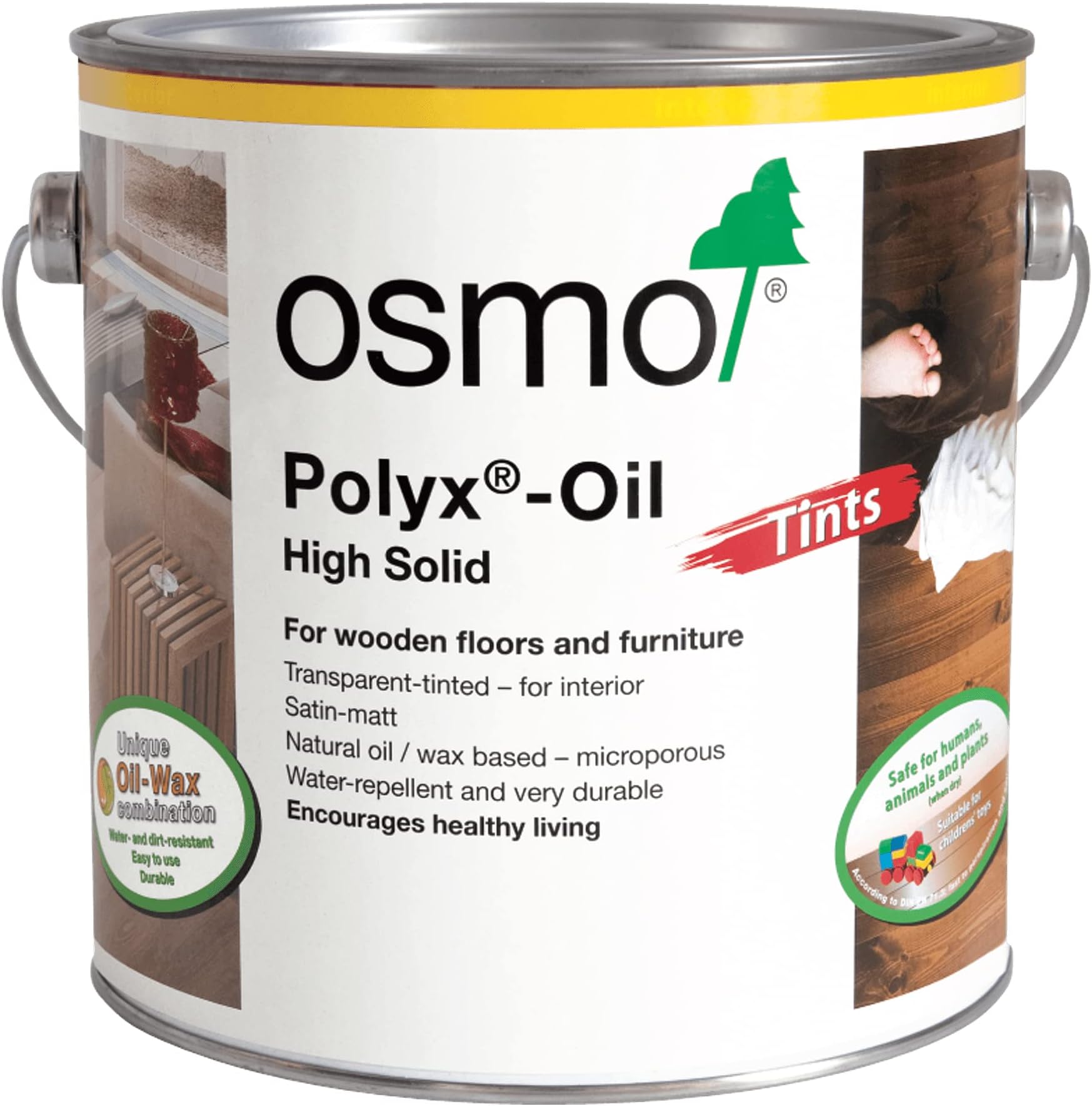 Osmo Poly Tints Hardwax Oil Sample Sachet 5ml (Amber 3072)