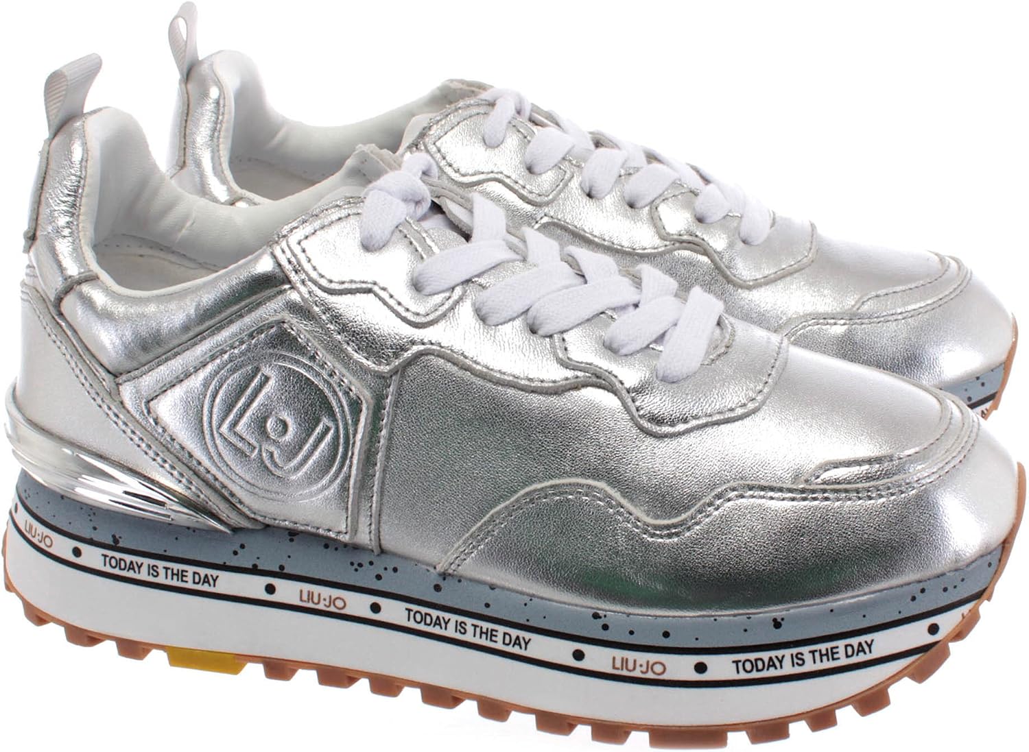 Liu Jo Maxi Alexa Silver BXX051P0231 : Amazon.fr: Mode