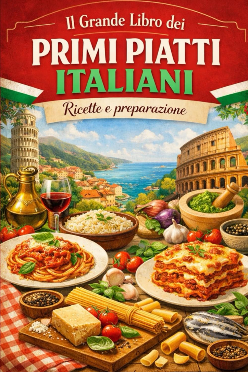 Il Grande Libro dei Primi Piatti Italiani Ricette e preparazione (I Sapori della Tradizione Italiana)