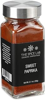 The Spice Lab Sweet Paprika Powder - High Color ASTA 120+ - 2.1 oz Frenc...