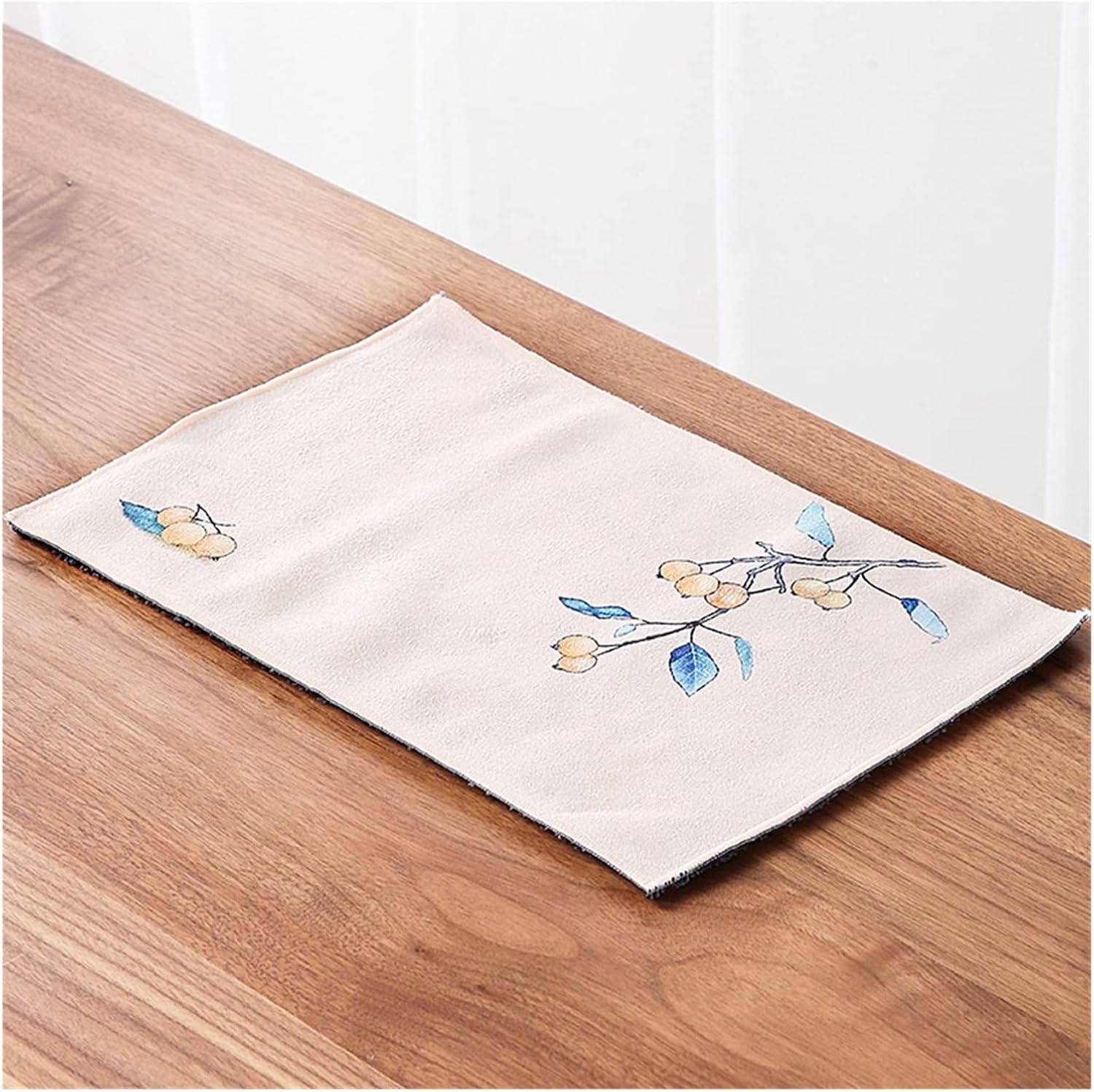 Color Printing Tea Towe Mat Absorbent Set Accessories(D)