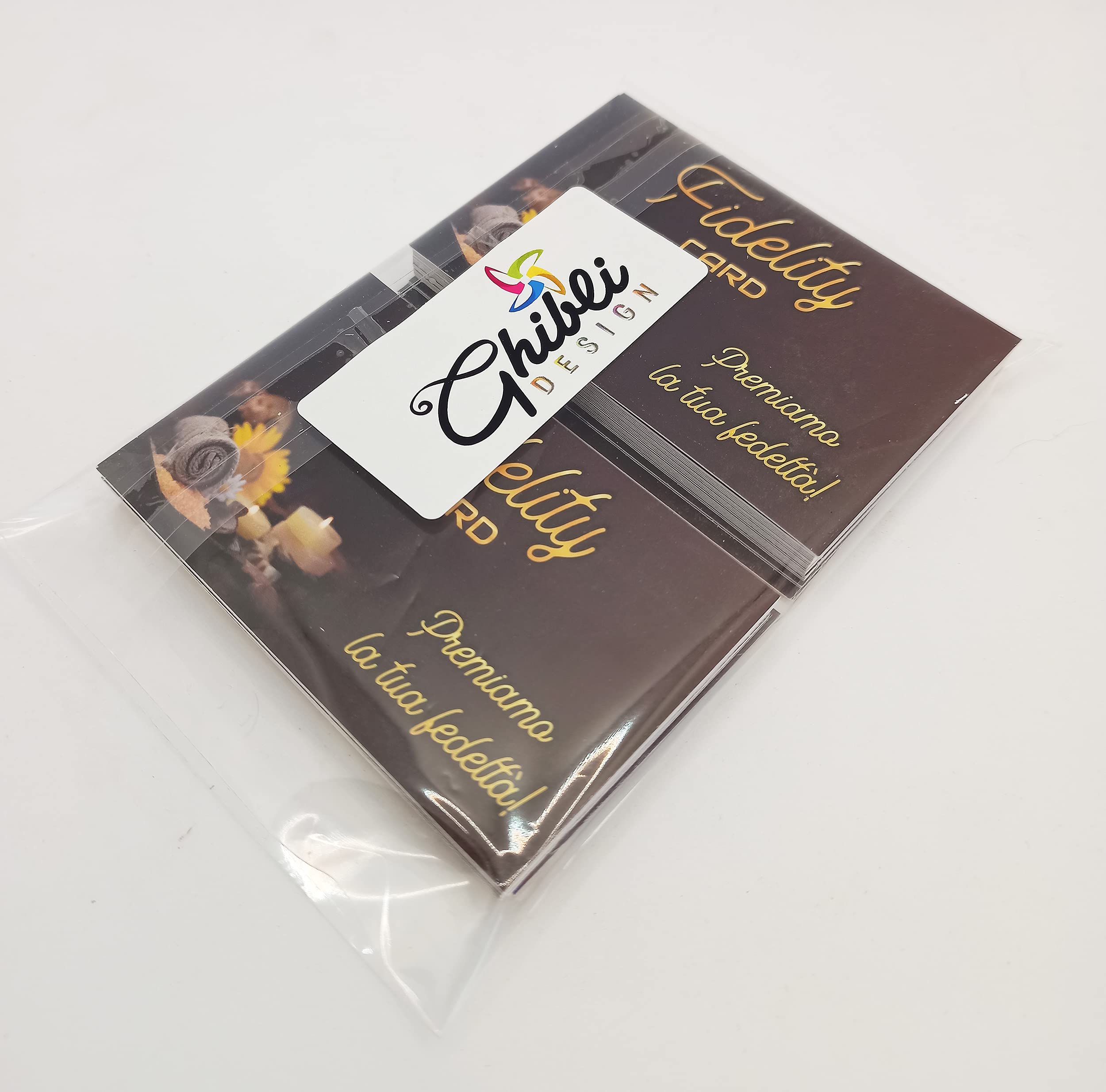 GHIBLI 50 Tessere Fedeltà 500 Bollini a Colori Fidelity Card Estetista Spa Benessere
