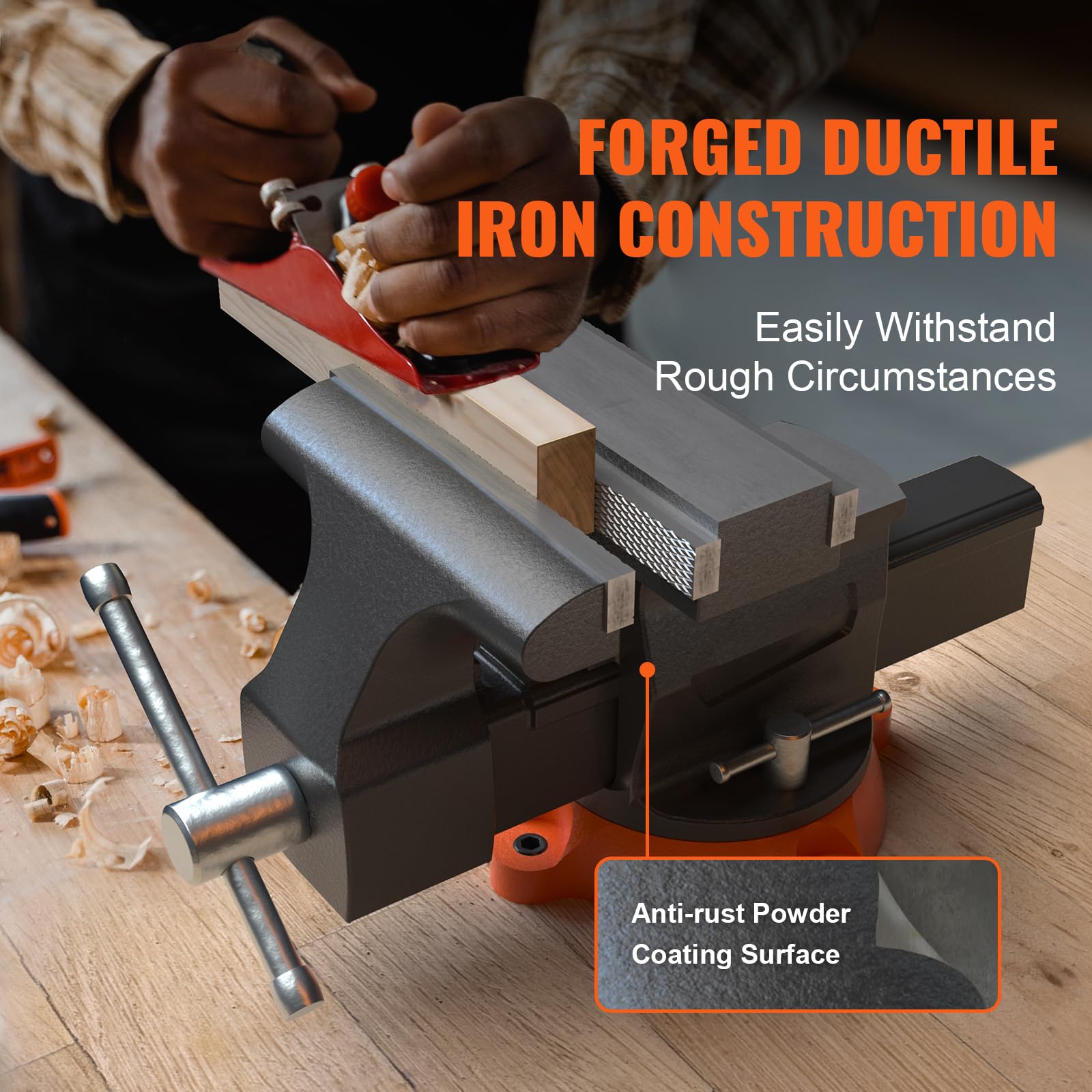 Happybuy Bench Vise, 6.5