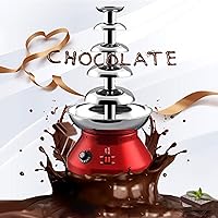 Vista 9 de Commercial Chocolate Fountain Machine, Stainless Steel Electric Chocolate Fondue Fountain Machine, Large Capacity Chocolate Fountain Machine 5 tier