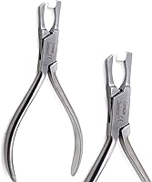 Vista 17 de Alicates de doblado de alambre de ortodoncia de acero inoxidable alemán prémium (alicates de punta plana)