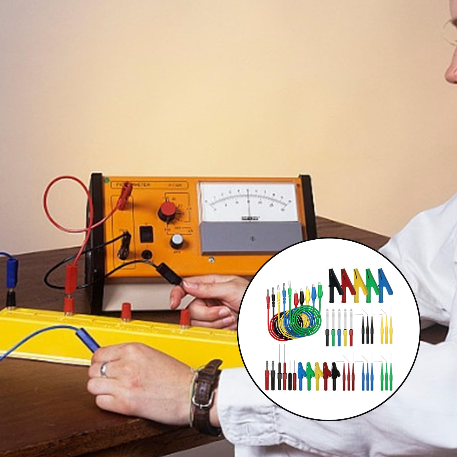 Tubi di Test Con Clip Di Alligatori E Non Perforare Sonde Per Test Elettrici Per Test Elettrici E Diagnostica Industriale Accessori Di Test