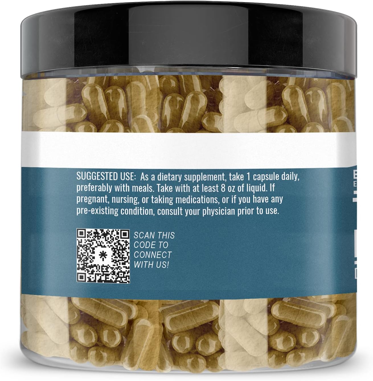 Earthborn Elements Turkey Rhubarb Extract 200 Capsules, Pure & Undiluted, No Additives - Image 2