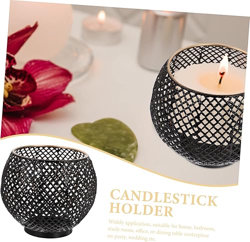 Miniatura 7 de Candelabro decorativo gótico candelabro de metal candelita soporte moderno decoración de escritorio