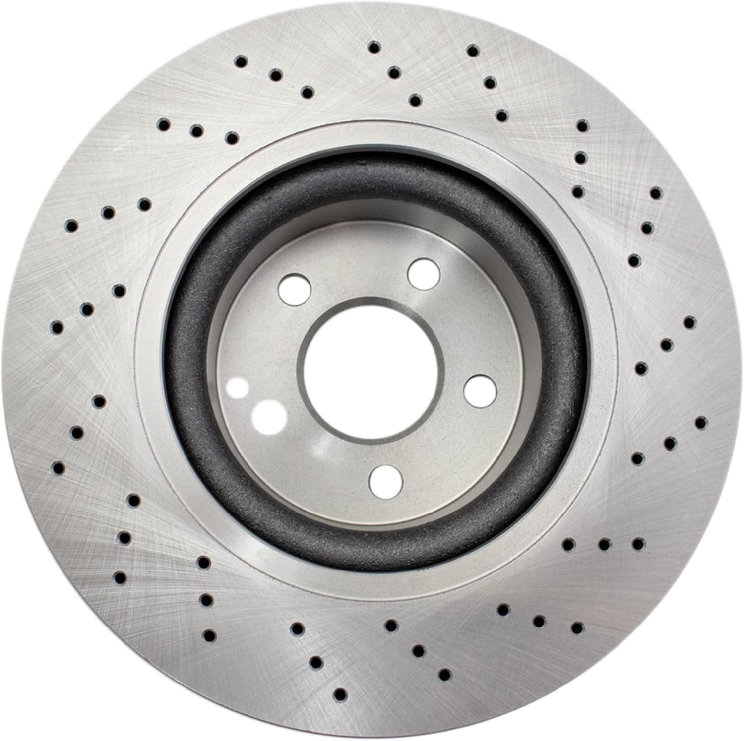 TRQ Front Brake Pad & Rotor Kit Brake Chemical Kit Brake Pads Brake Rotor Semi-Metallic Compatible with 2000-2002 Mercedes-Benz CL500 2000-2003 S430 S500