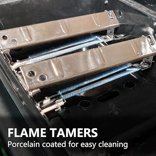 Miniatura 3 de Uniflasy Piezas de repuesto para parrilla Walmart Expert Grill 720-1049 de gas propano de 3 quemadores, tubo de quemador de acero inoxidable con