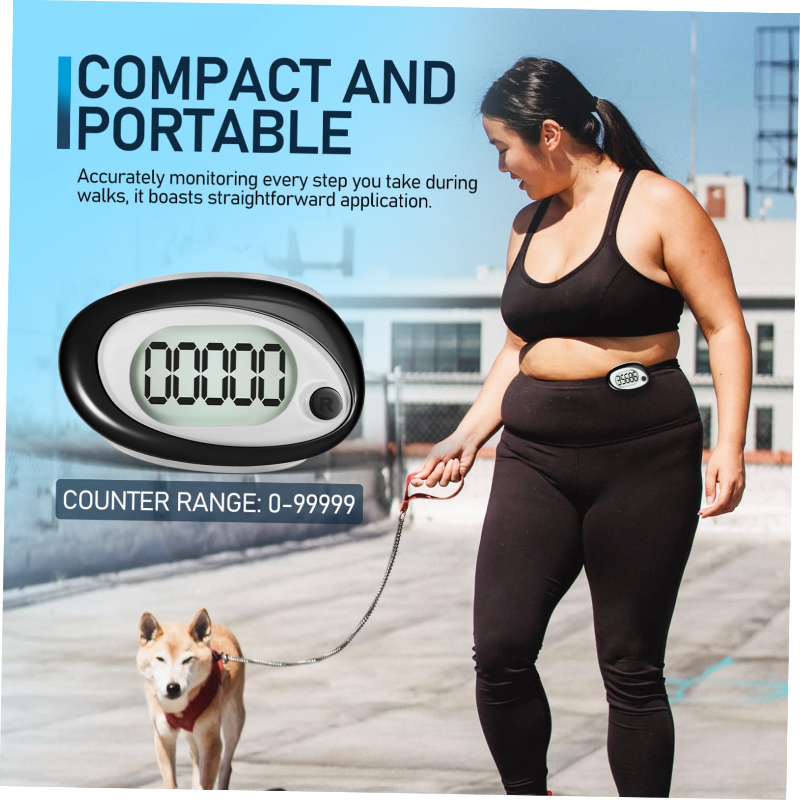 Yardwe Podomètre De Marche Compteur De Pas De Marche Compteur De Pas De Jogging Podomètre Pas À Pas Trackers pour La e De Course Randonnée EUR De e