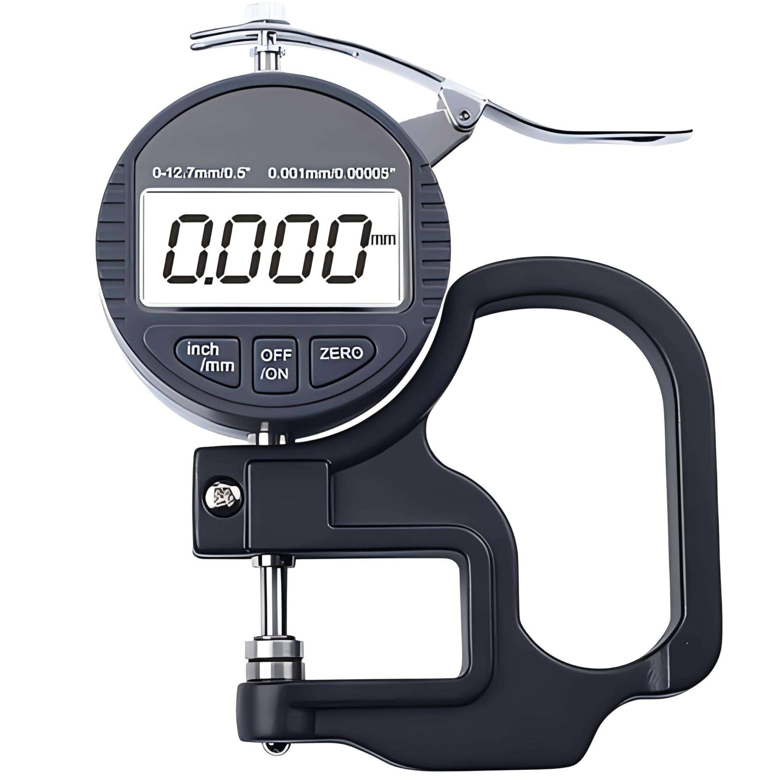 MAVOTANK Digital Thickness Gauge 0.001mm | 0-10mm/0.4" Electronic Micrometer Thickness Meter with LCD Display, Unit Conversion (0.001mm)-image-8