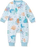 Vista 129 de Burt's Bees Baby - Pijama de una pieza para bebé, mameluco para dormir y jugar, algodón 100% orgánico, cremallera frontal Guitarra acústica.