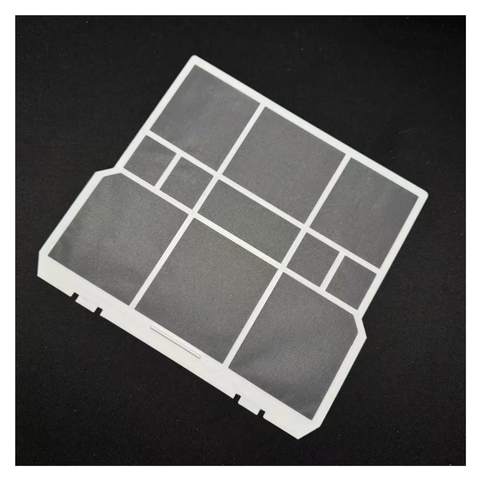 Schermo antipolvere for filtro aria condizionata, compatibile con TOSHIBA | 2 pezzi, filtro 28X25C