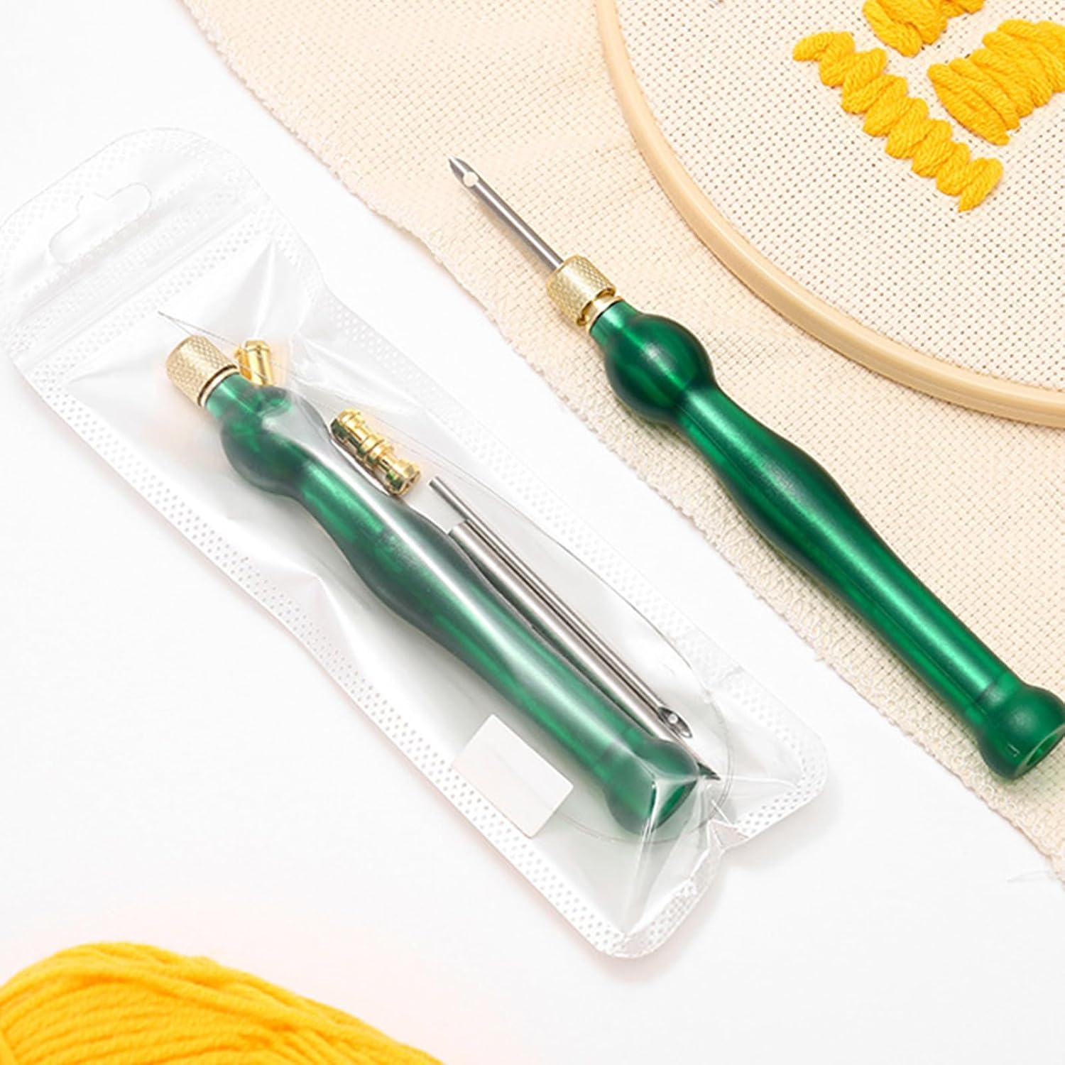 Easy to Use Russian Punches Needle Set for Embroidery Crafting Featuring Sturdy Construction and Multiple Applications Multiple Needle Punches Set