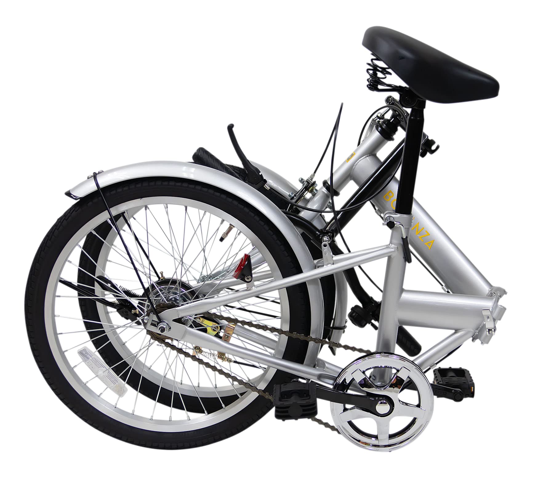 20型ノンパンクオールインワン折り畳み自転車 パンクしない 20型オールインワン折り畳み自転車 マットレッド 6