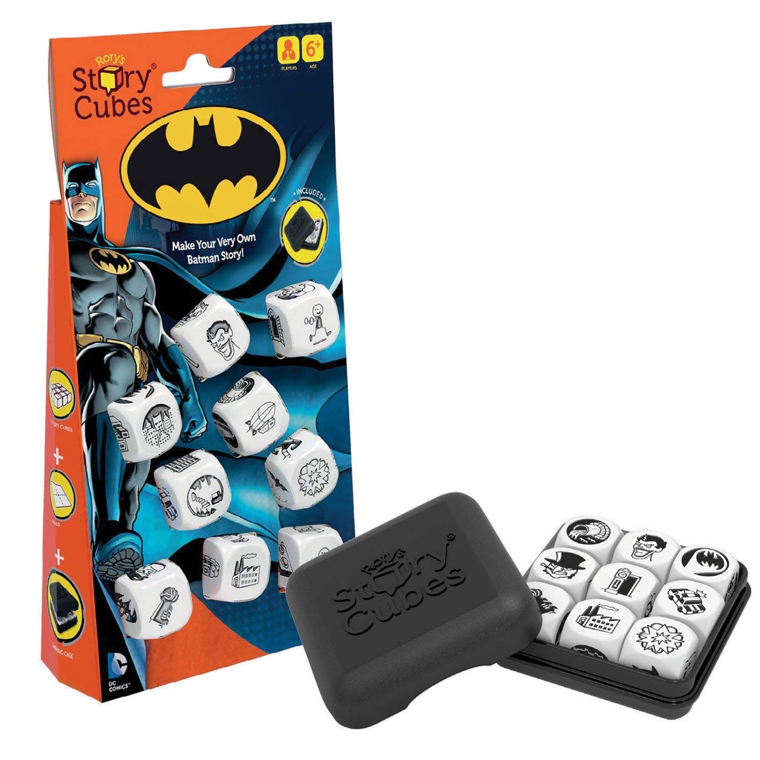 Rory's Story Cubes Actions - Jeu De Dés à Histoires - 9 Dés - Créativité Langage - Dès 6 Ans