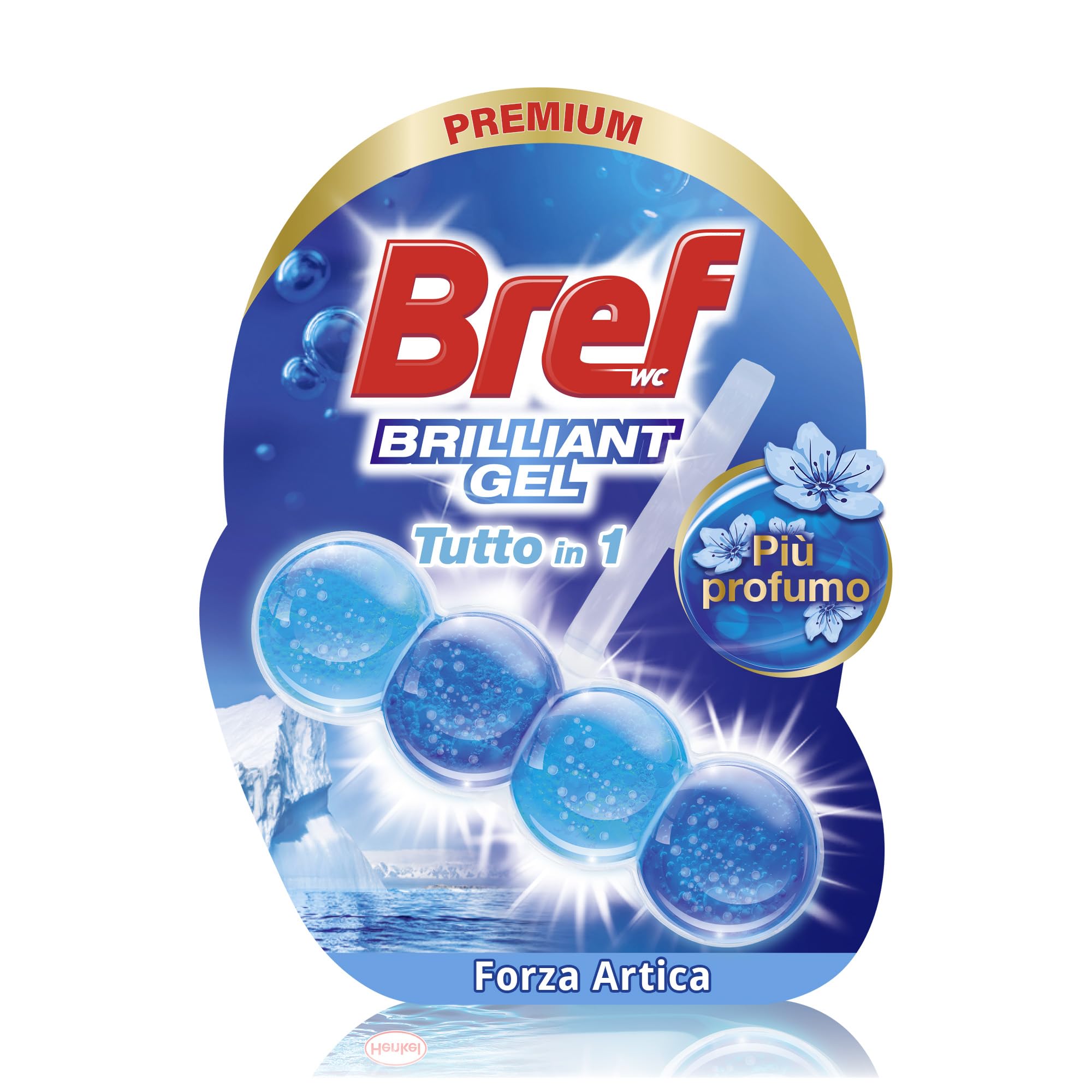 Bref Brilliant WC Forza Artica, 11 pezzi
