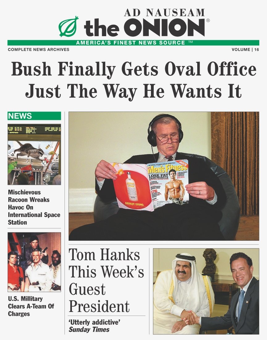 Buy The Onion Volume 16 — BookShops.in