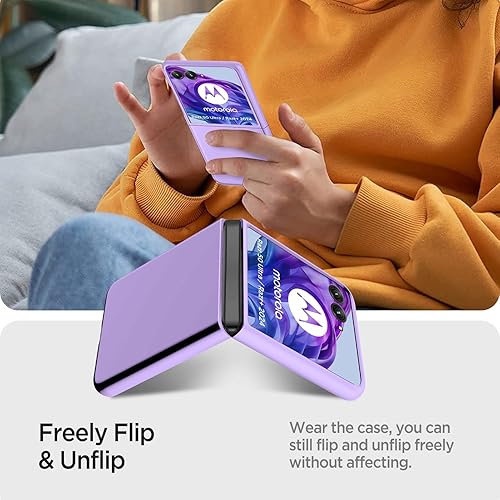 Vista 99 de Miimall Funda delgada para Galaxy Flip 7 con protector de pantalla integrado, grado militar, a prueba de golpes, a prueba de caídas, antiarañazos