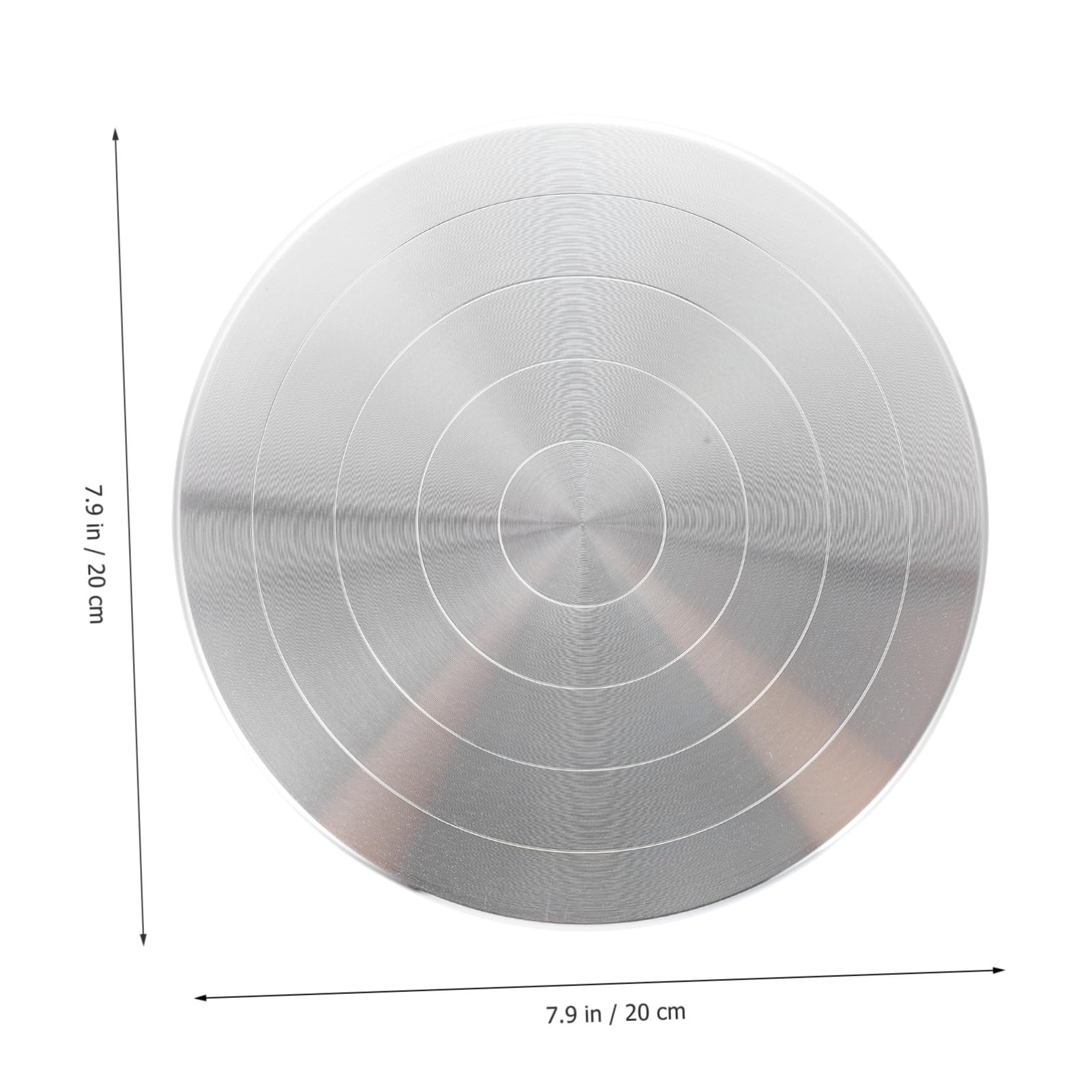 Plato Giratorio de Cerámica para Manualidades Aleación de Aluminio, Operación Simple y Conveniente para Modelado de Arcilla en Artesanía