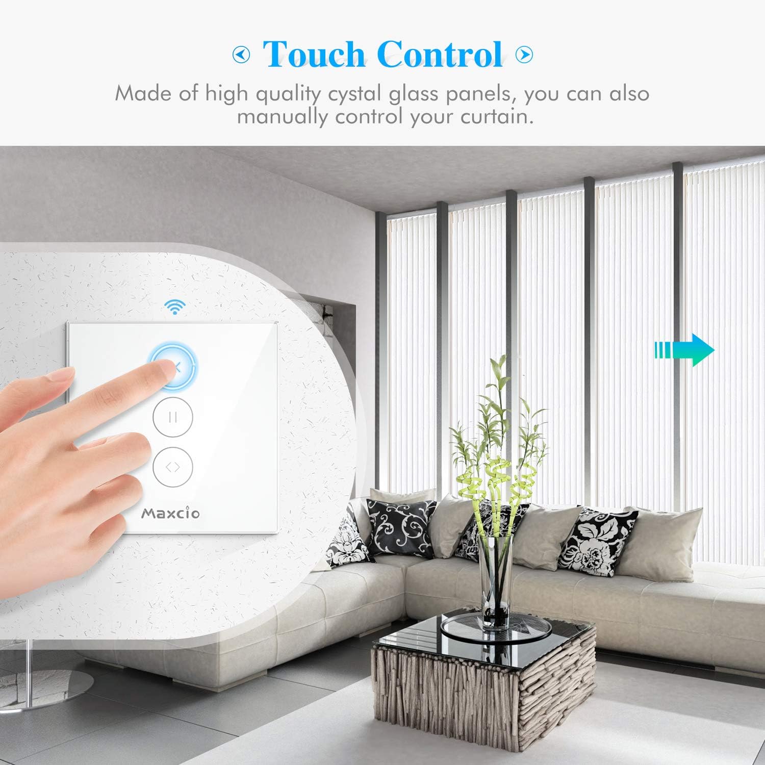 Interruptores Inteligentes Led Controlable Alexa Interruptor