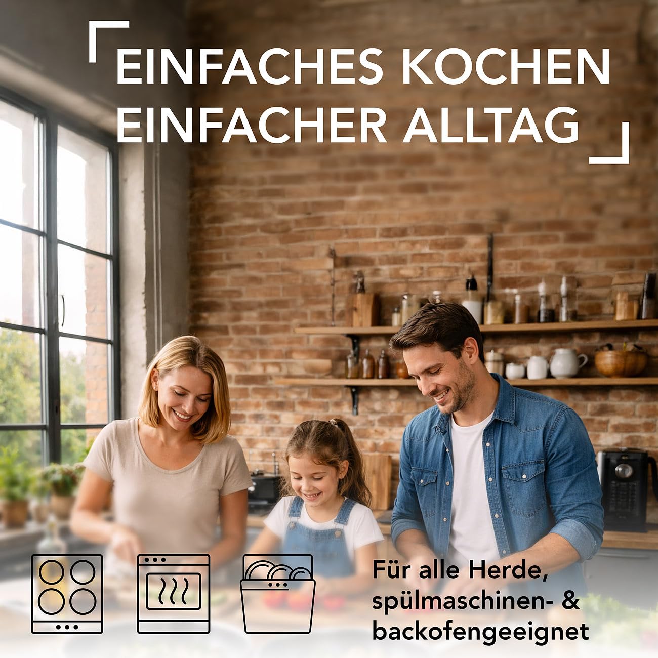 Tornwald-Schmiede Pfannen für Gasherde: 2er-Set Kratzfeste Edelstahlpfannen, Wabenstruktur, 24 und 28 cm (Pfanne für Induktionsherd, Edelstahl-Pfanne, Pfannenset)
