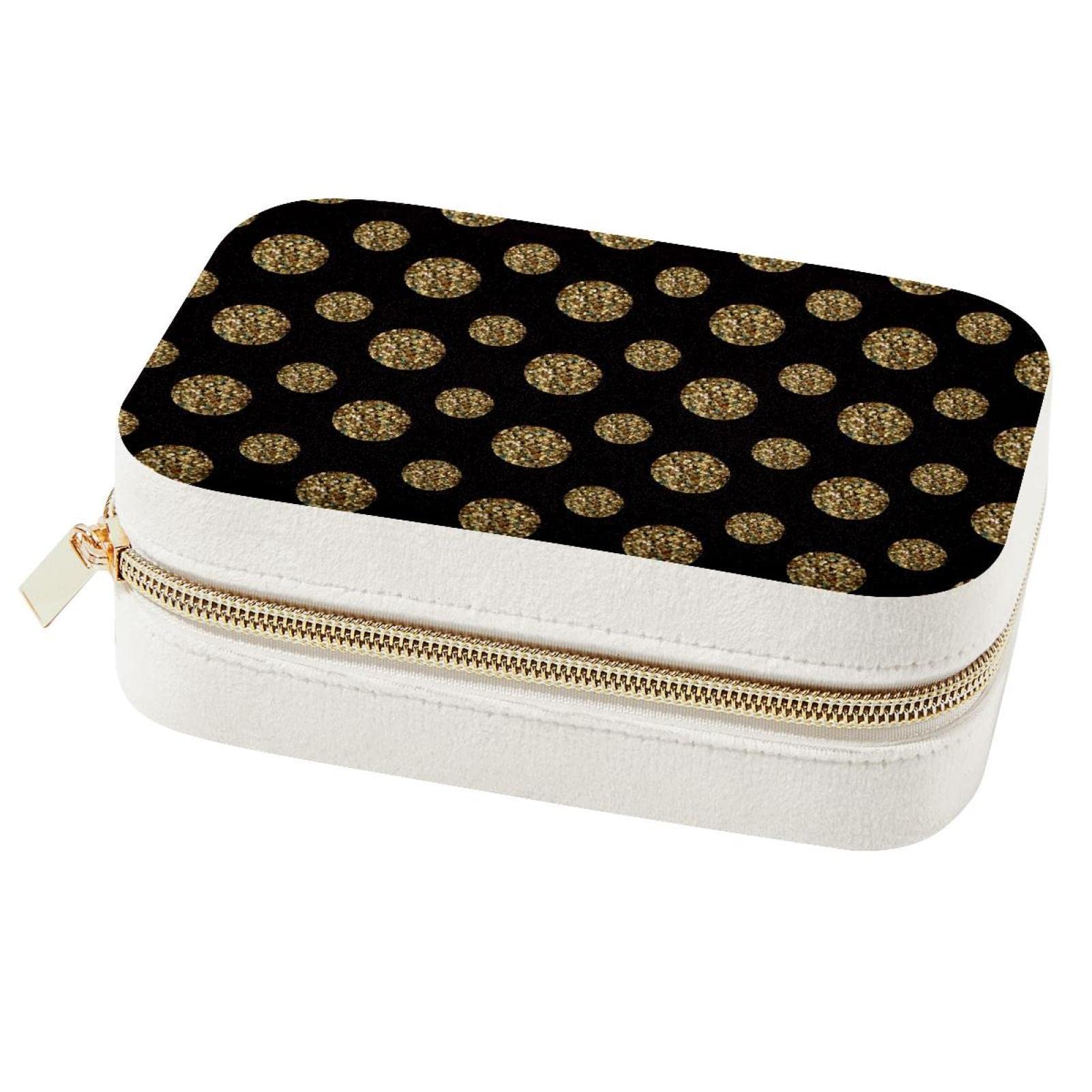 Organiseur de bijoux de voyage compact pour ranger sans emmêler colliers et boucles d'oreilles