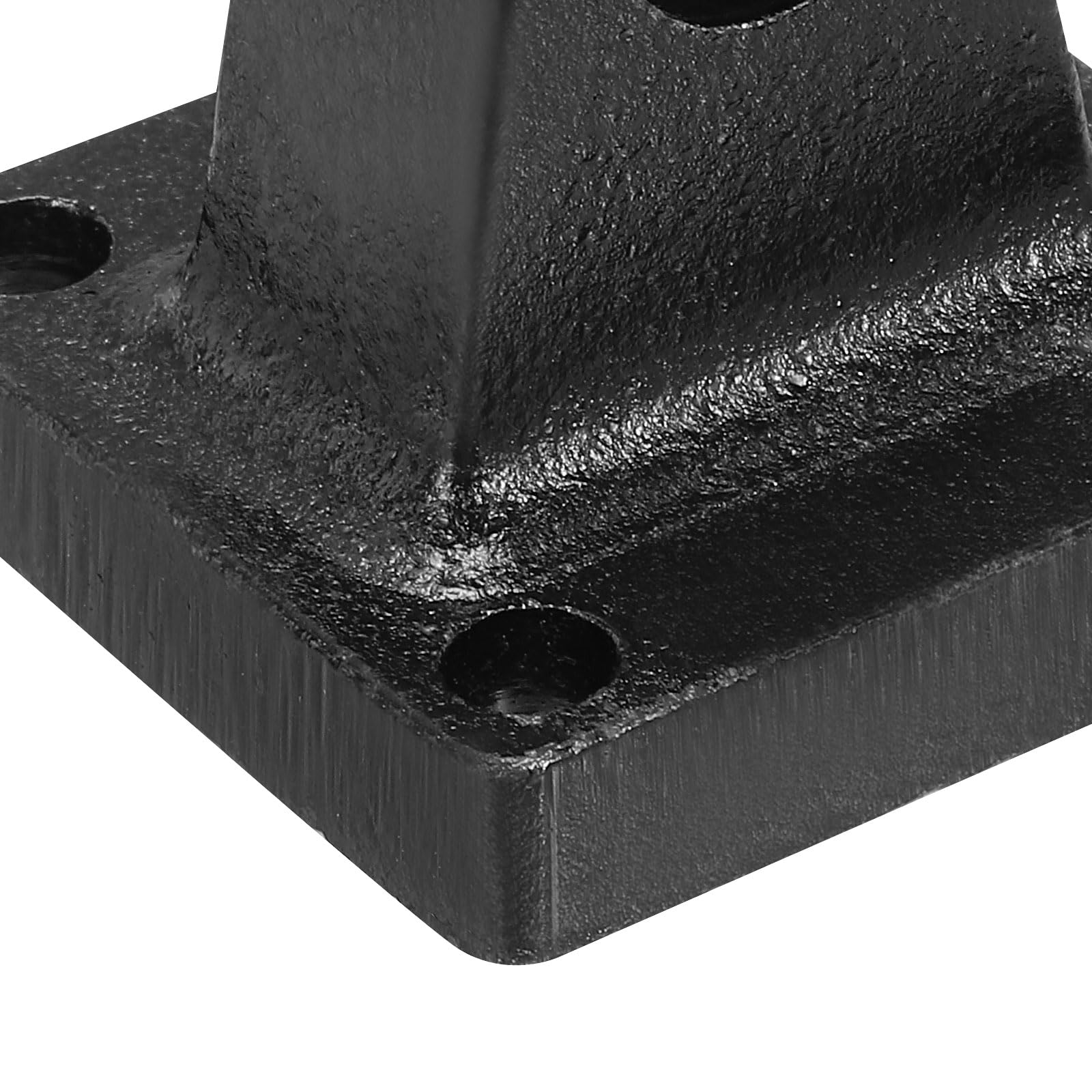 PATIKIL 50x50x47mm Air Cylindre Pied Bride Tige Pivot Chape Pneumatique Montage Support Arrière Montage Pièces, Noir