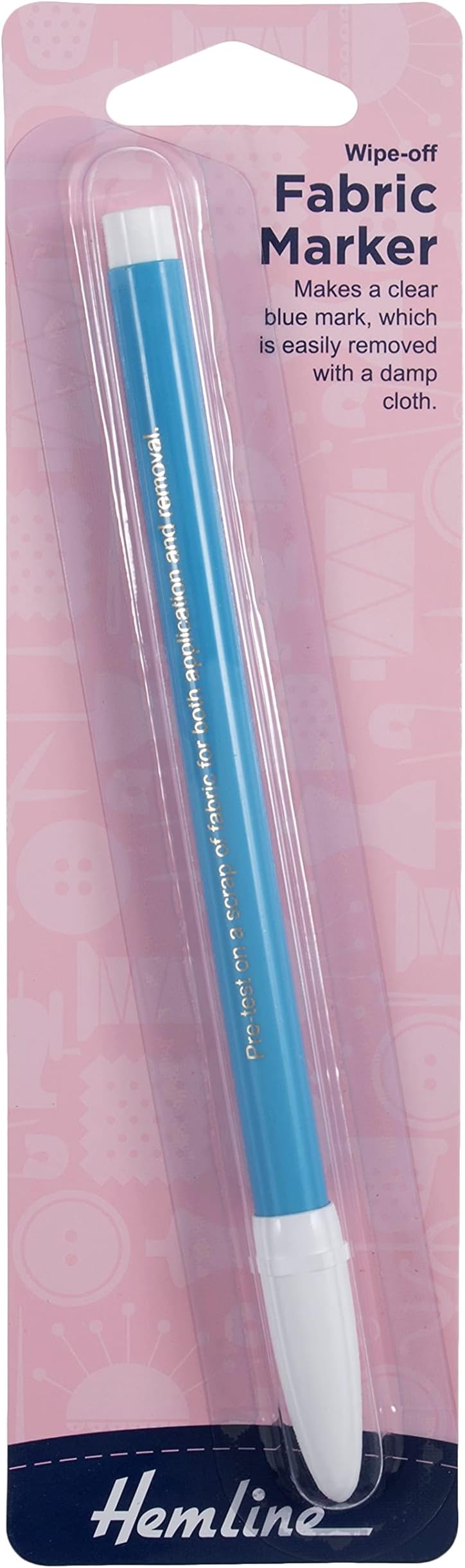 Hemline Fabric Marker: Wipe Off/Wash Out