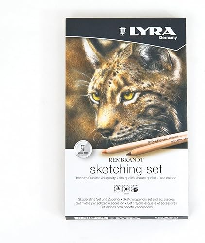 Miniatura 2 de Lyra Rembrandt - Juego de bocetos  11 lápices de carbono surtidos para dibujar carbón pastel palos y accesorios para artistas  Variedad de lápices