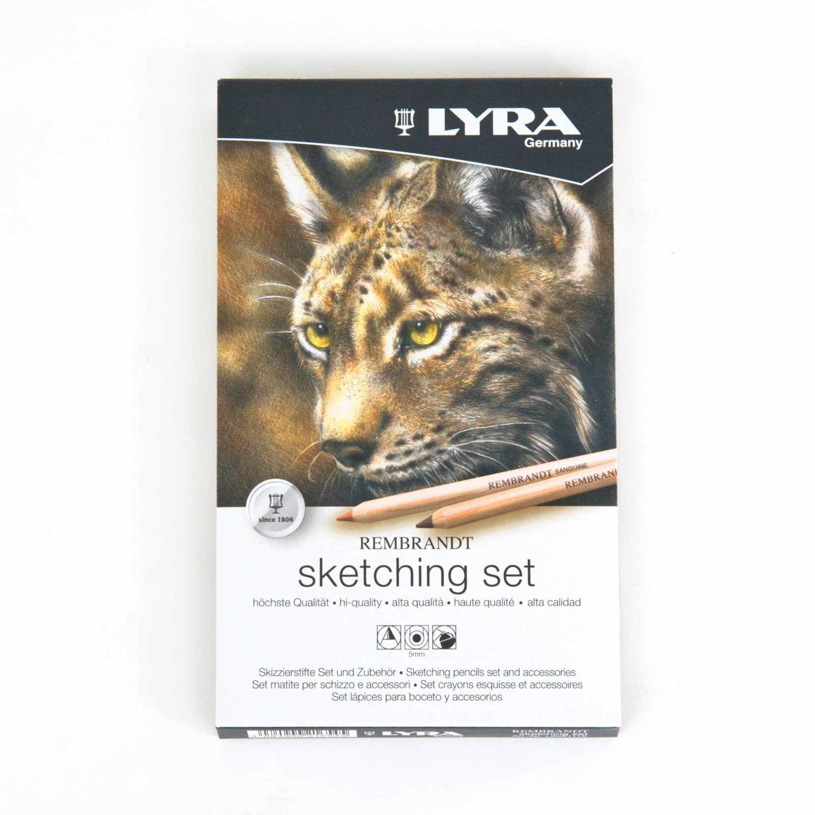 LYRA Lápis Rembrandt Sketching Set Com 11 Peças, 2B | Amazon.com.br