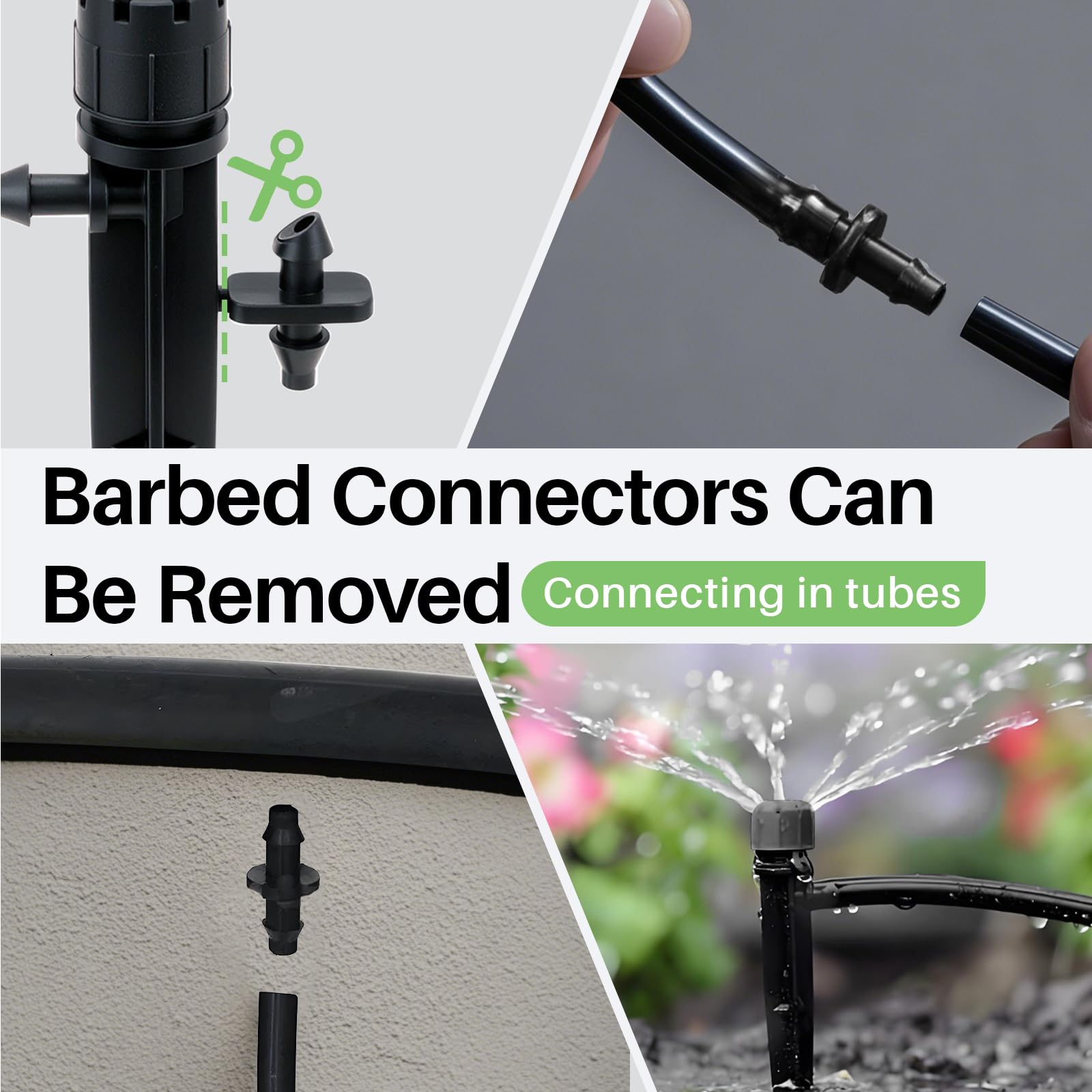 Snapklik.com : 30 Pcs Drip Irrigation Emitters, Adjustable Irrigation ...