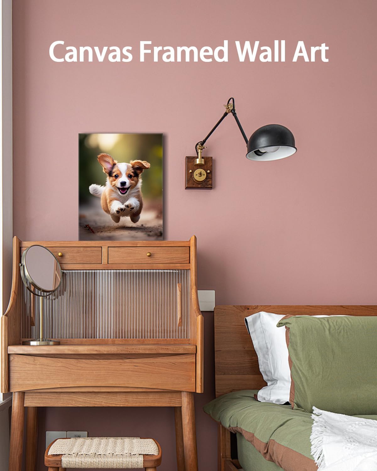 AbcCustomize Canvas Prints with Your Photos, Personalized Photo To Canvas Print for Bedroom, Living Room, Farmhouse Office Decor,Custom Canvas Wall Art for Gifts & Keepsakes, Ready to Hang - Image 4