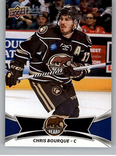 2016-17 Upper Deck AHL #1 Chris Bourque Hershey Bears Official American Hockey League UD Trading Card