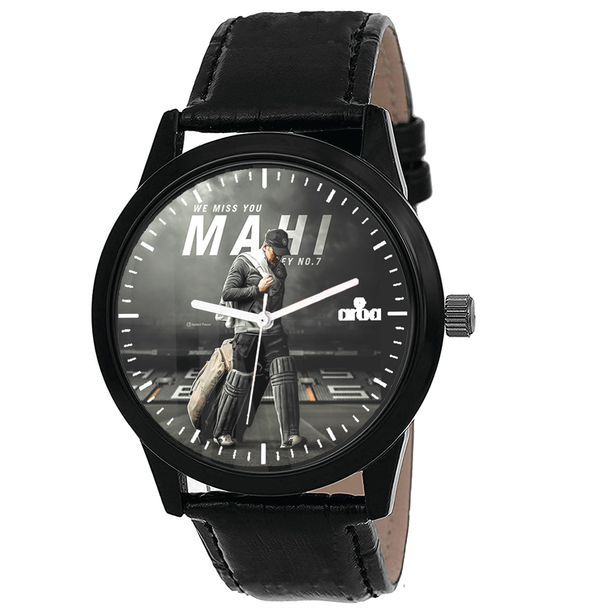 AROA Watch New Watch for Ms Dhoni in Dark Clouds Effect Model : 970 Black Metal Type Analog Black Strap Watch Black Dial for Men Stylish Watch for Boys- (B0CGB1861M) Amazon Price History, Amazon Price Tracker