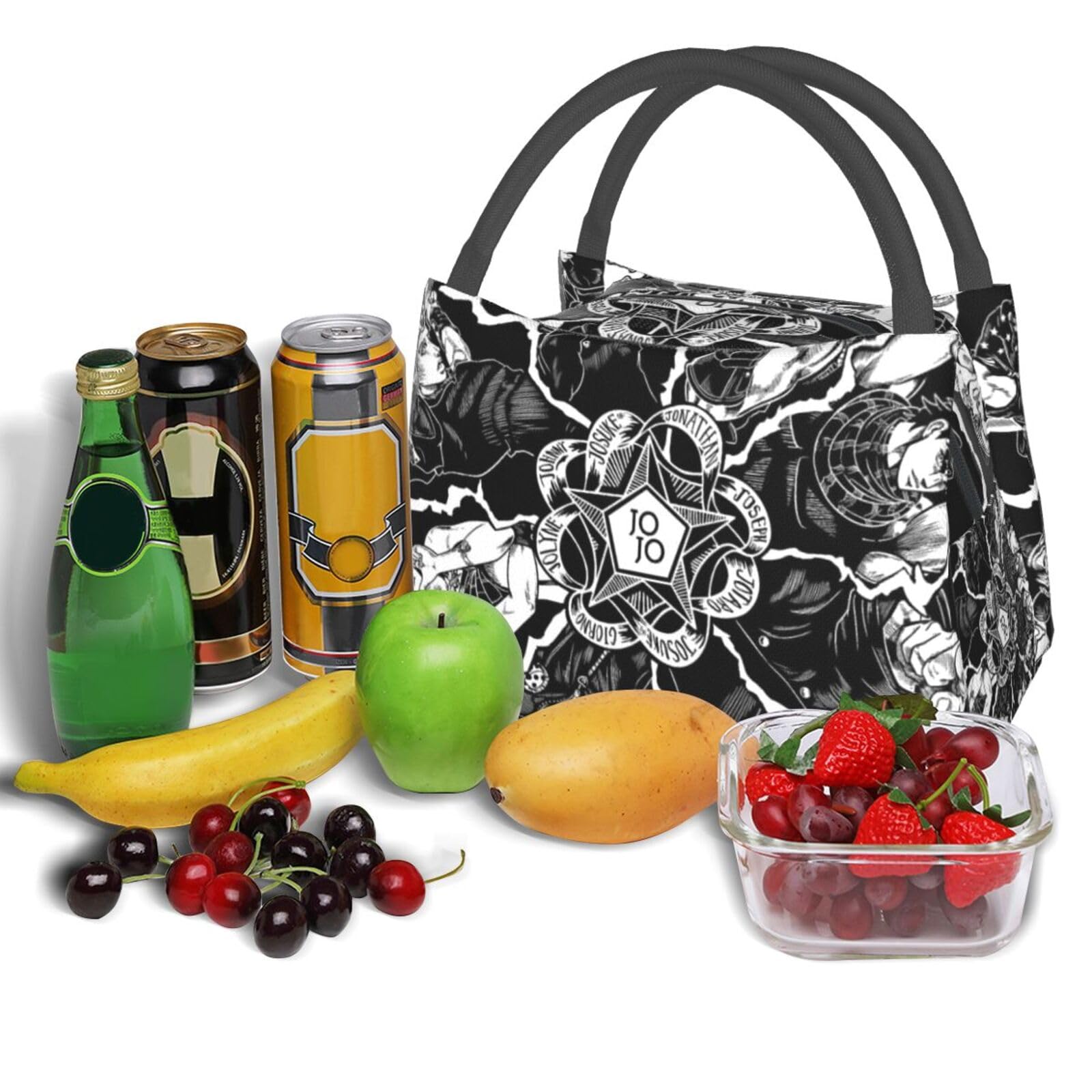 Amazon｜ジョジョの奇妙な冒険 ランチバッグ 保冷バッグ 弁当
